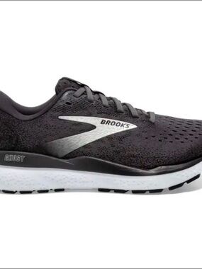 Brooks Women's Ghost 16 Running Shoes - Black & Silver